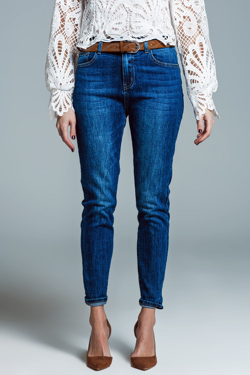 Basic super skinny jeans in mid wash | Just Cool Beans — jeans | the denim shop