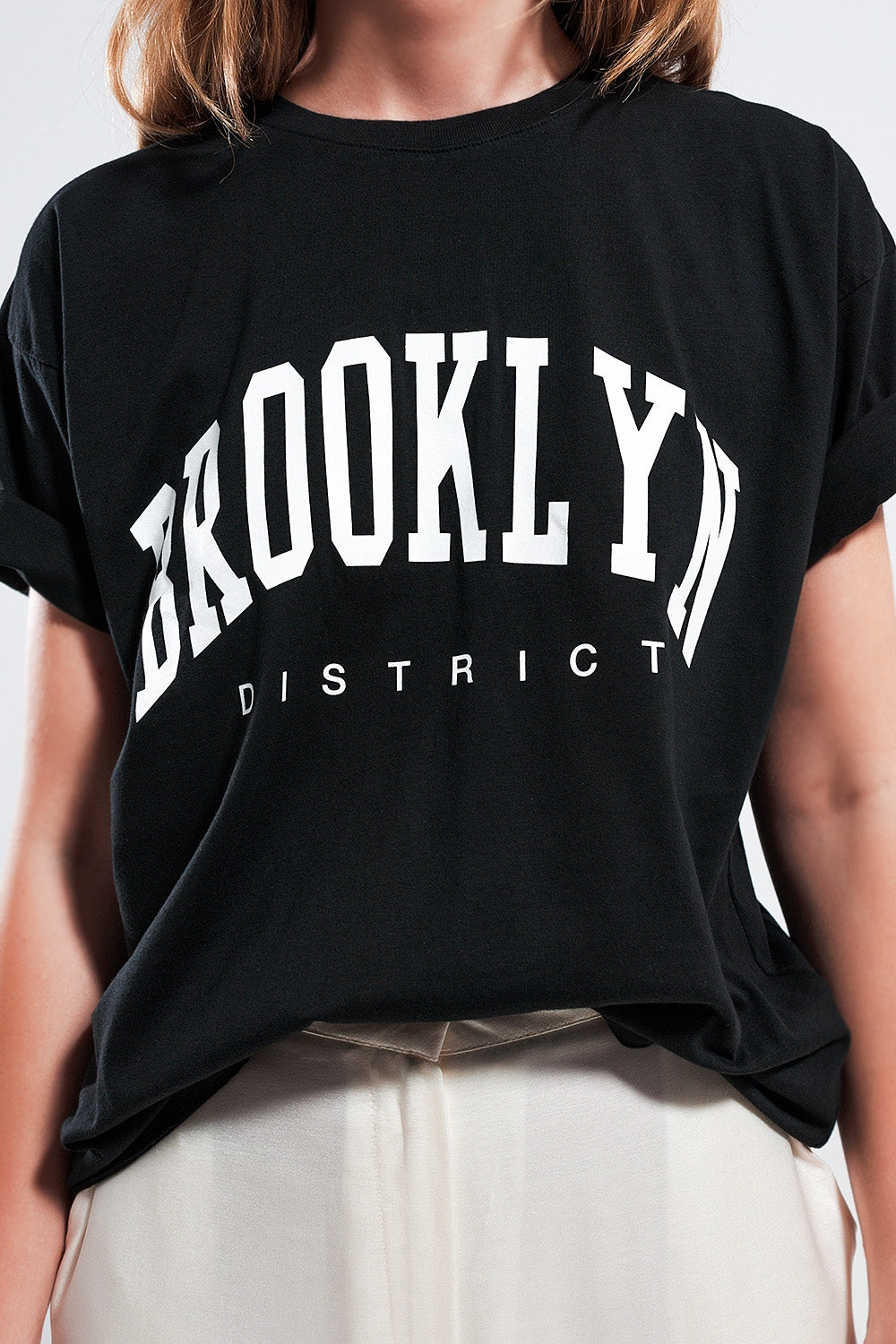 Brooklyn t shirt in black | Just Cool Beans — tops