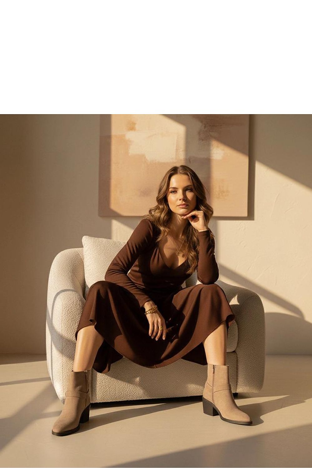 Heel boots model 222049 Solea