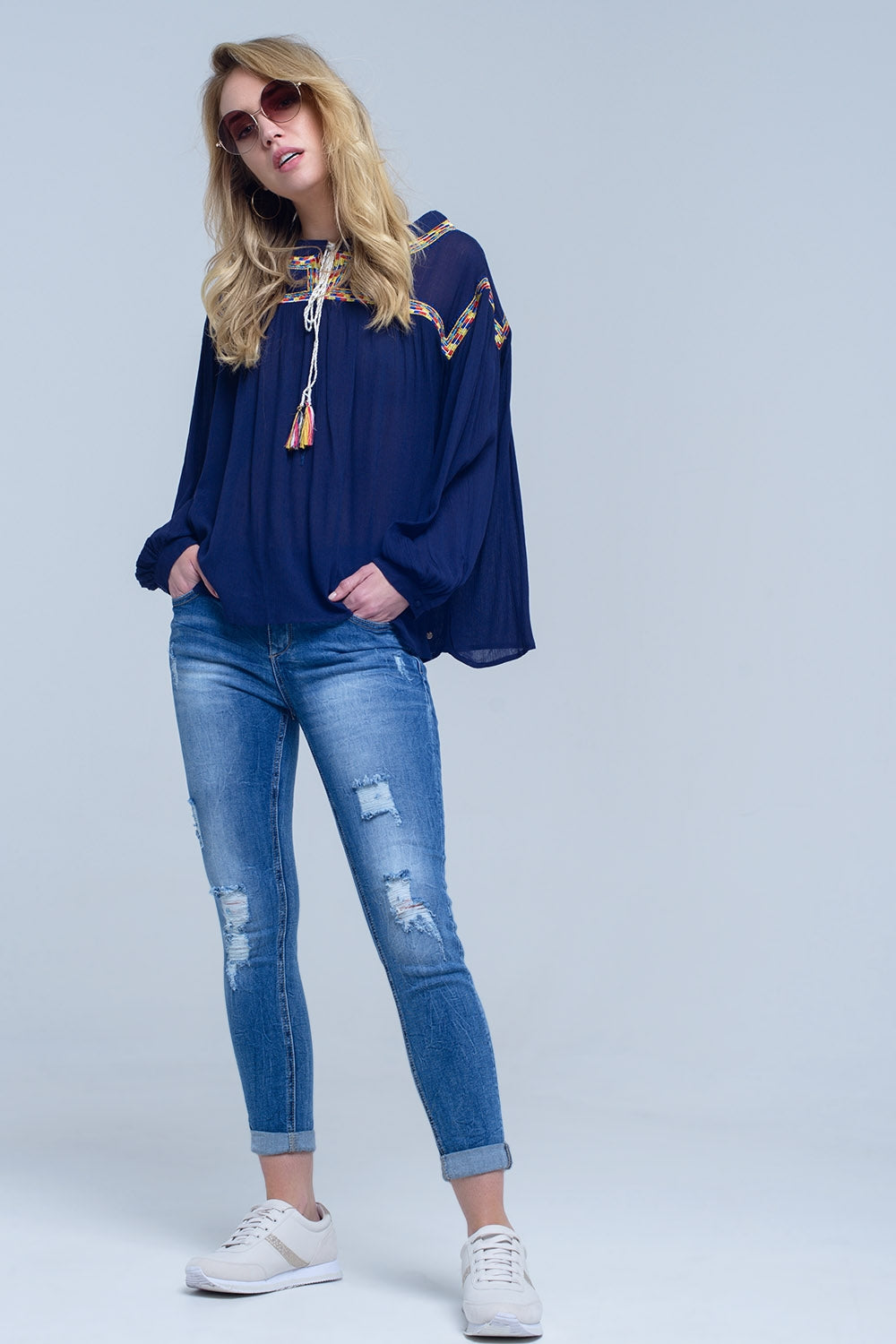 Distressed ripped skinny jean | Just Cool Beans — jeans | the denim shop