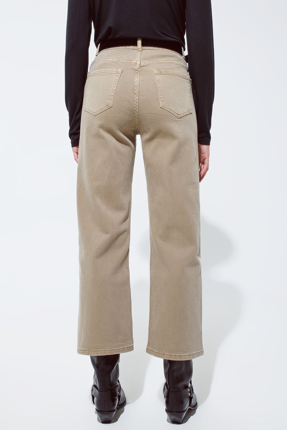 Gold straight leg jeans with metallic glow | Just Cool Beans