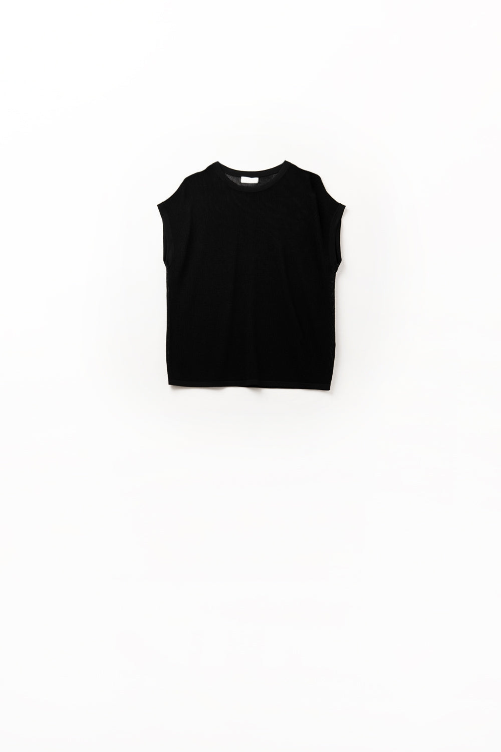 Grid knit sweater in black color | Just Cool Beans — sweaters | tops