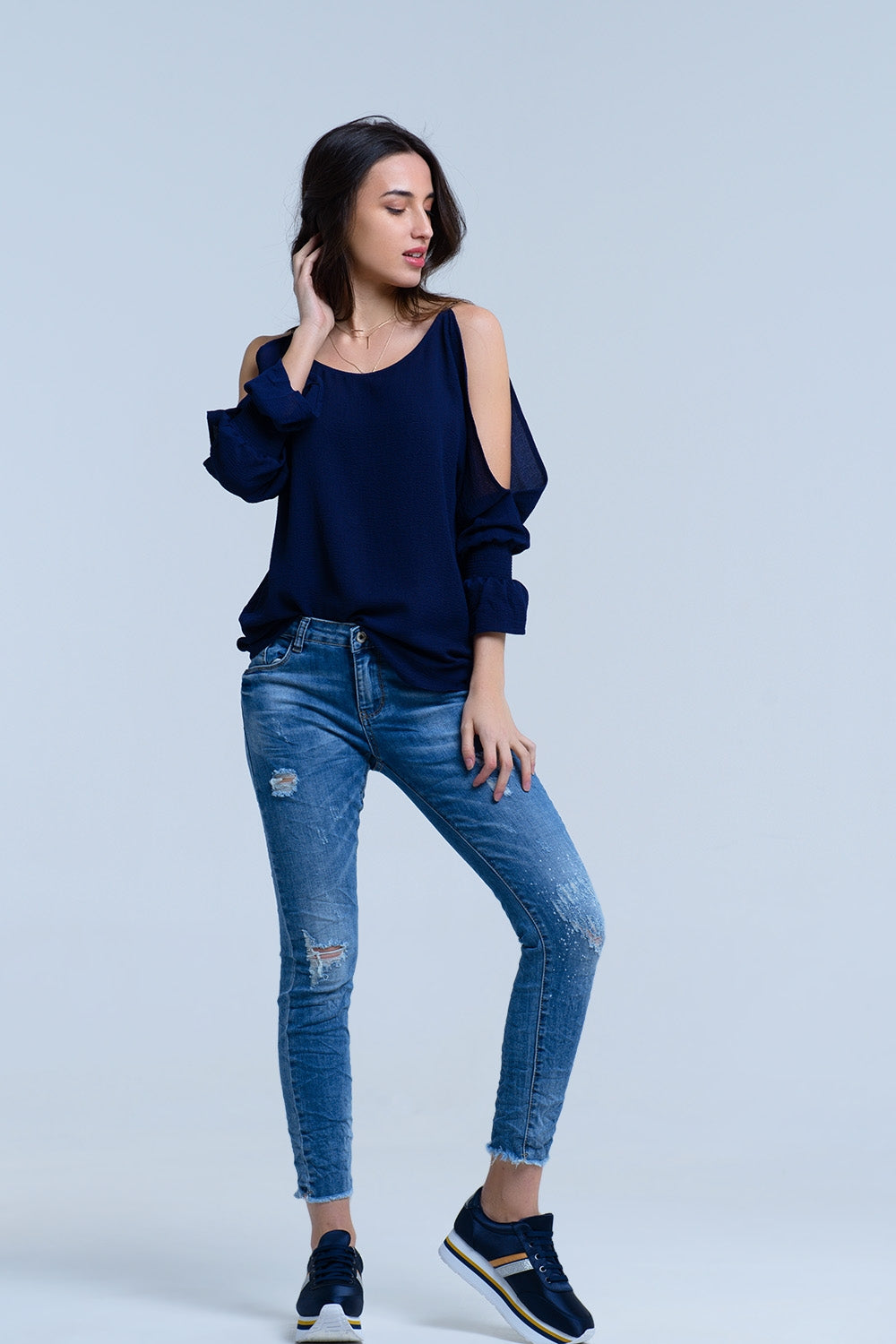 Jeans with rips details | Just Cool Beans — jeans | the denim shop