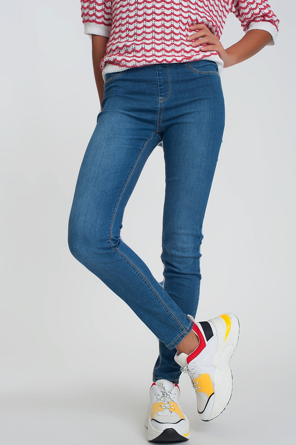 Jeggings in dark wash | Just Cool Beans — jeans | the denim shop