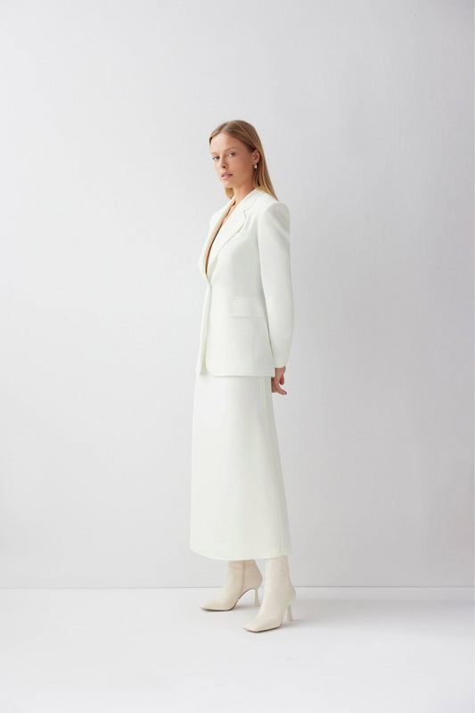 Joie Jacket in White - Just Cool Beans