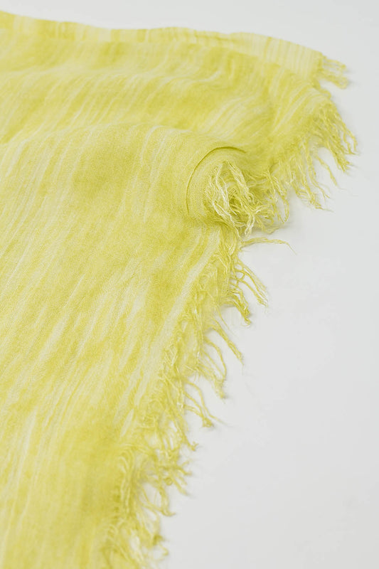 Lightweight scarf in yellow | Just Cool Beans