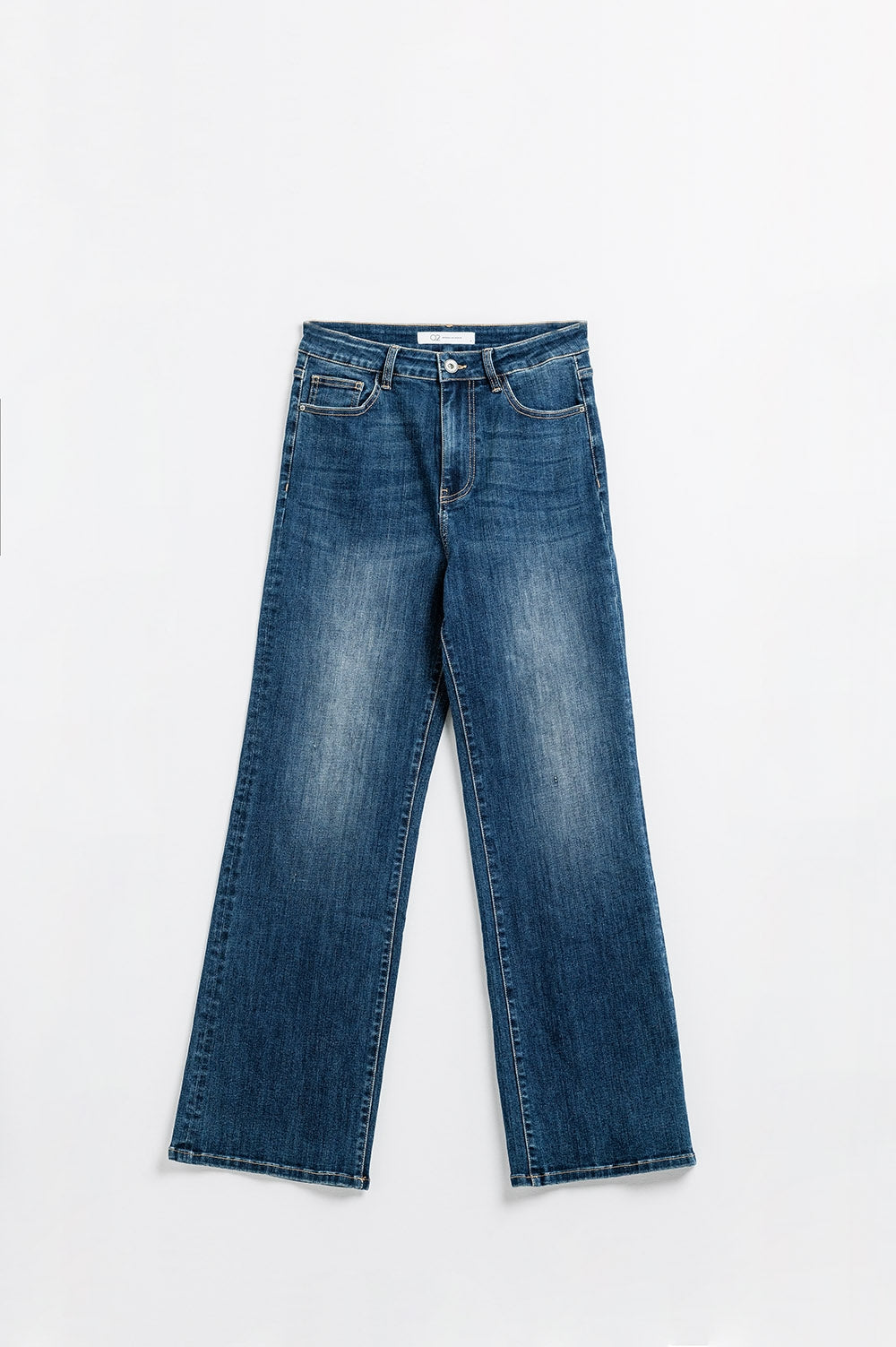 Mid wash straight leg jeans | Just Cool Beans — jeans | the denim shop