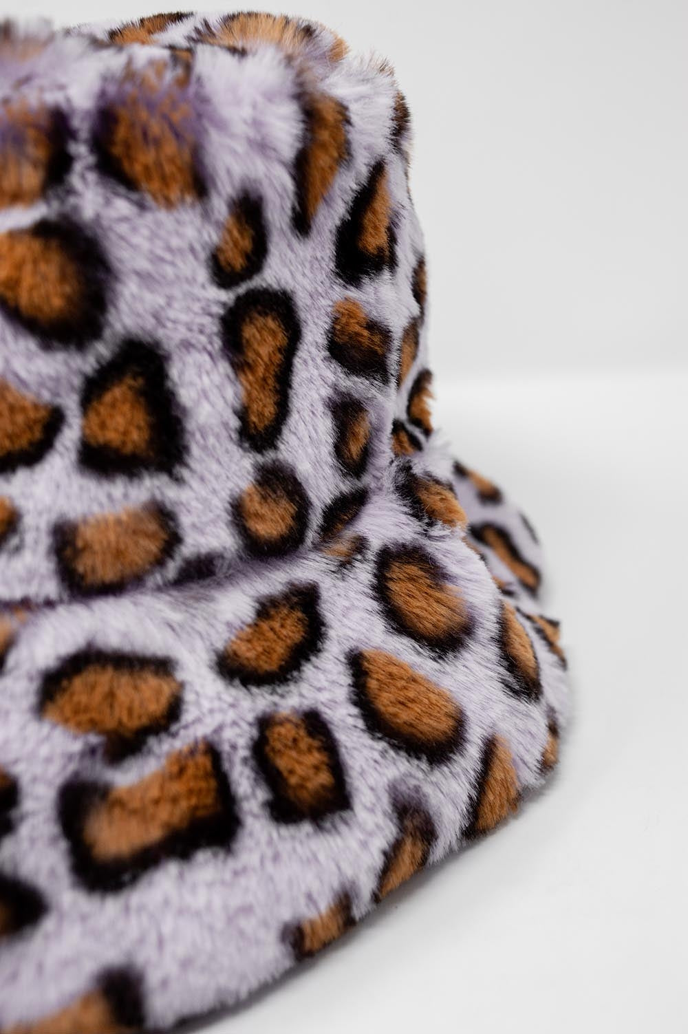 Purple bucket hat in animal print | Just Cool Beans