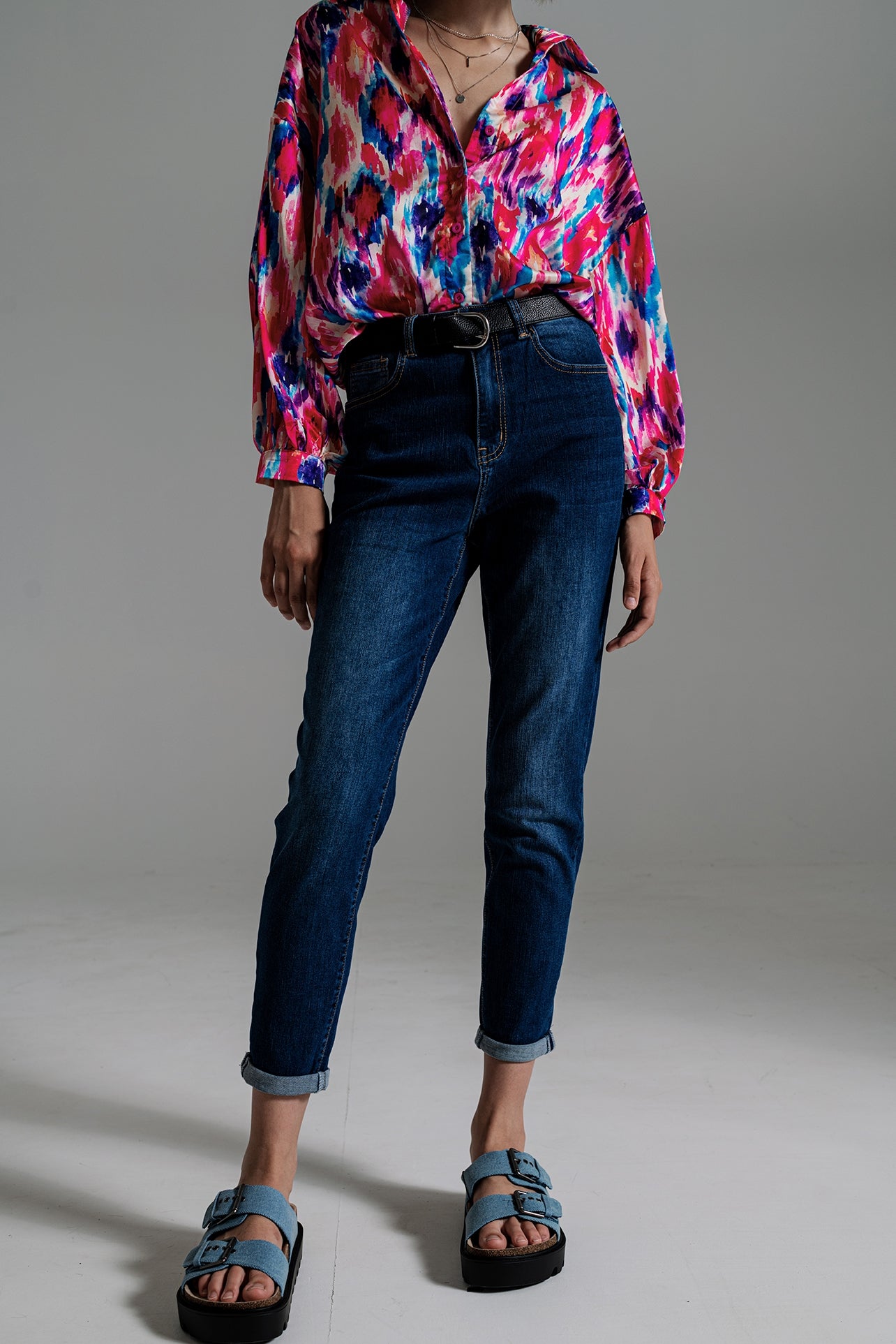 Regular leg basic jeans in mid wash | Just Cool Beans — jeans | the denim shop