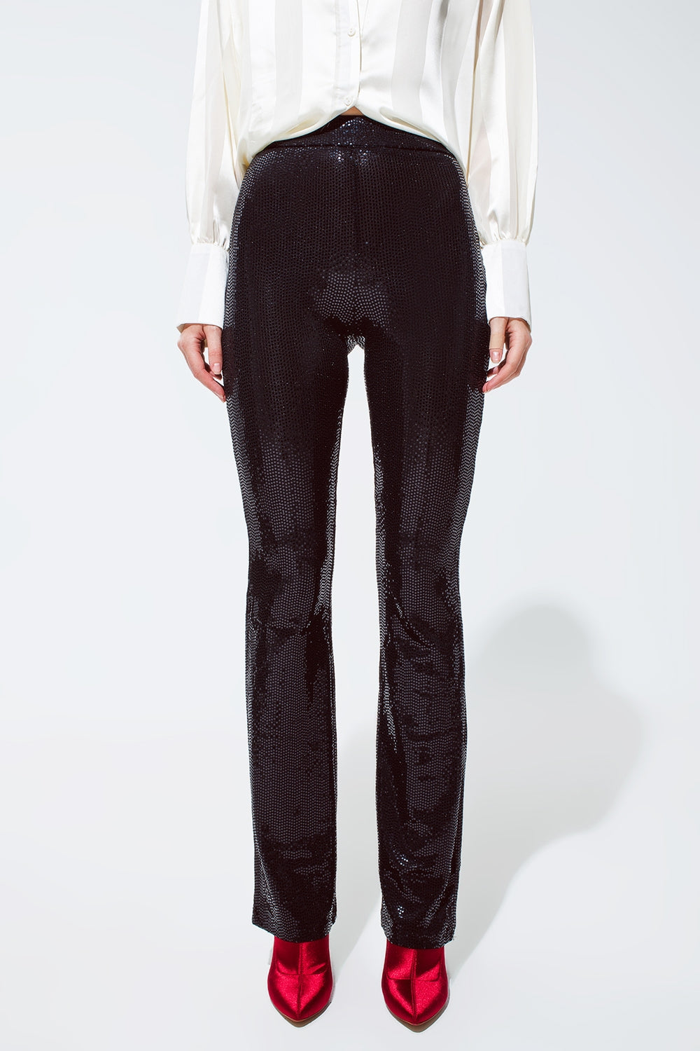 Sequin leggings in black | Just Cool Beans — pants | bottoms