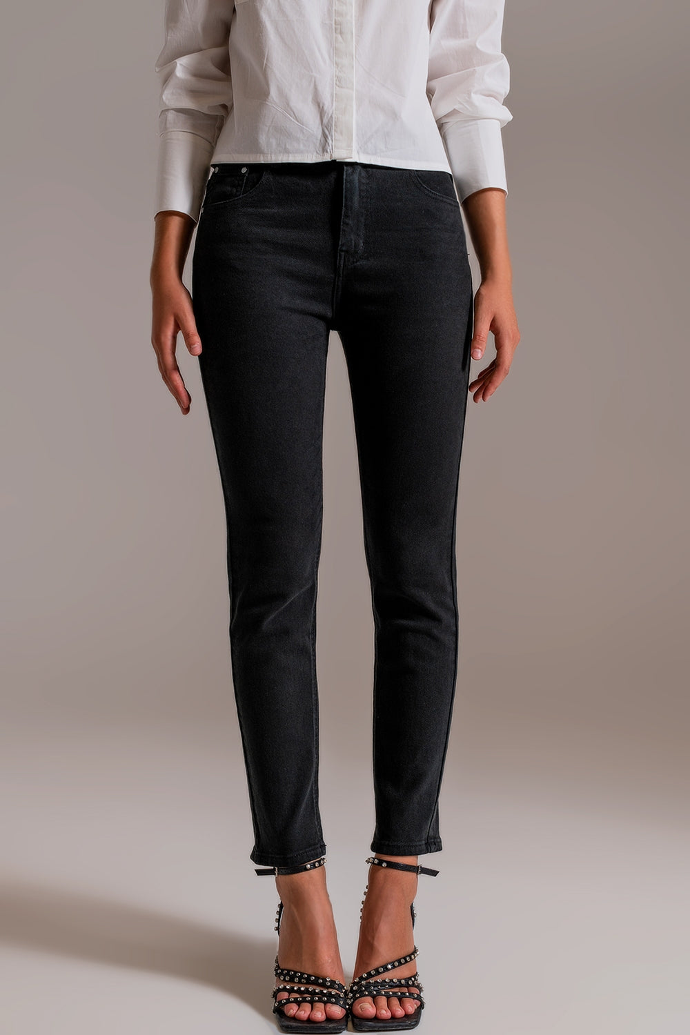 Basic skinny jeans in black | Just Cool Beans — jeans | the denim shop