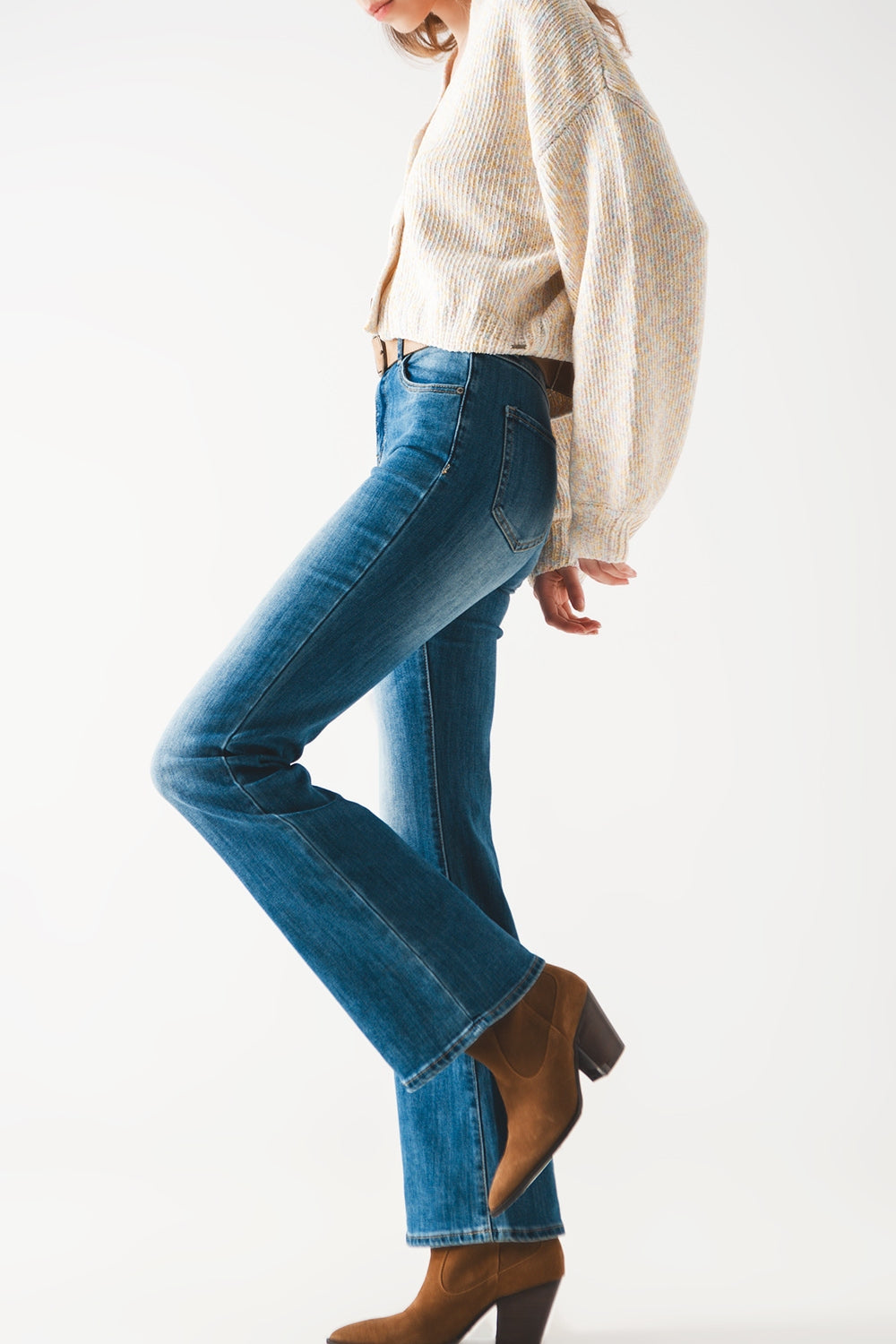 Bootcut flared high waisted jeans | Just Cool Beans — jeans | the denim shop