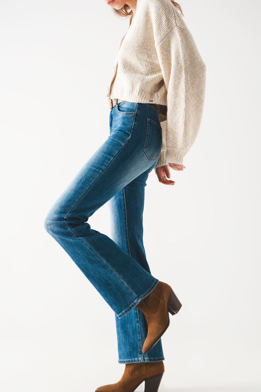 Bootcut flared high waisted jeans | Just Cool Beans — jeans | the denim shop