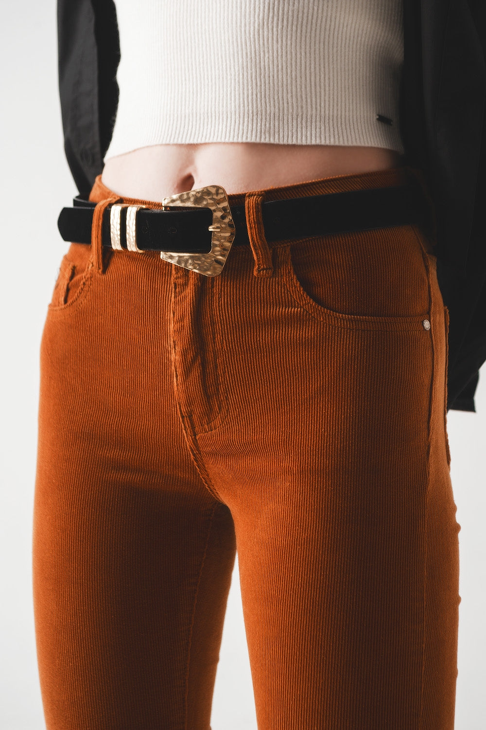 Cord flare in camel | Just Cool Beans