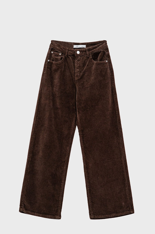 Cord pants in dark brown | Just Cool Beans — pants | bottoms