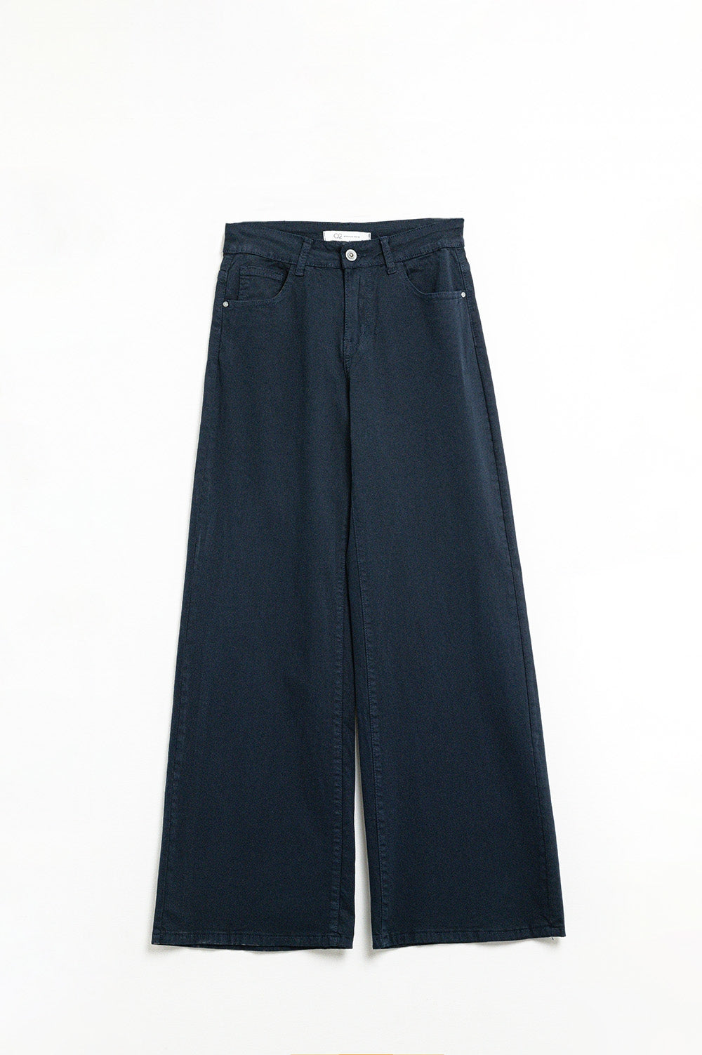 Dark blue straight pants wide leg | Just Cool Beans — jeans | bottoms