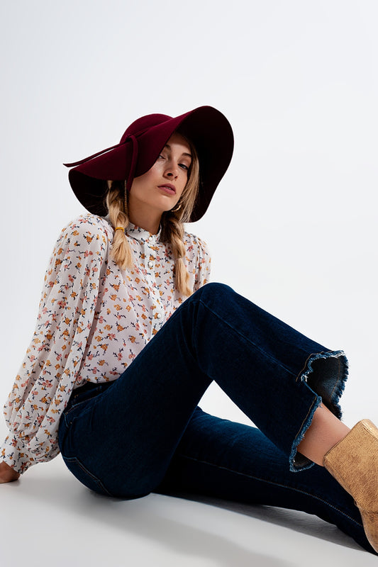 Dark denim flared jeans | Just Cool Beans — jeans | the denim shop