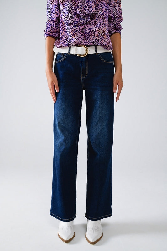 Dark wash wide leg 90's jeans | Just Cool Beans — jeans | the denim shop