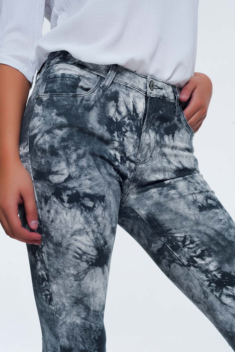 Gray tinted slim pants | Just Cool Beans — pants | bottoms