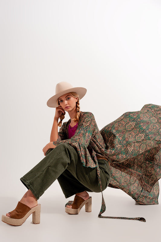 High rise slouchy mom jeans in green | Just Cool Beans — jeans | the denim shop