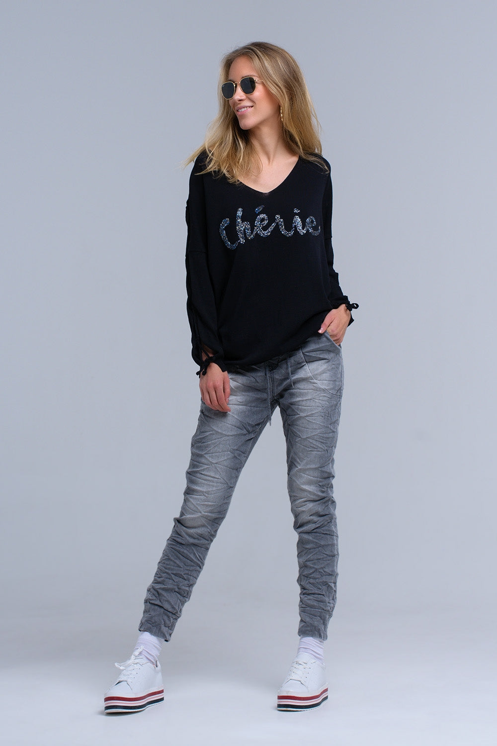 Jogger gray jeans | Just Cool Beans — jeans | bottoms