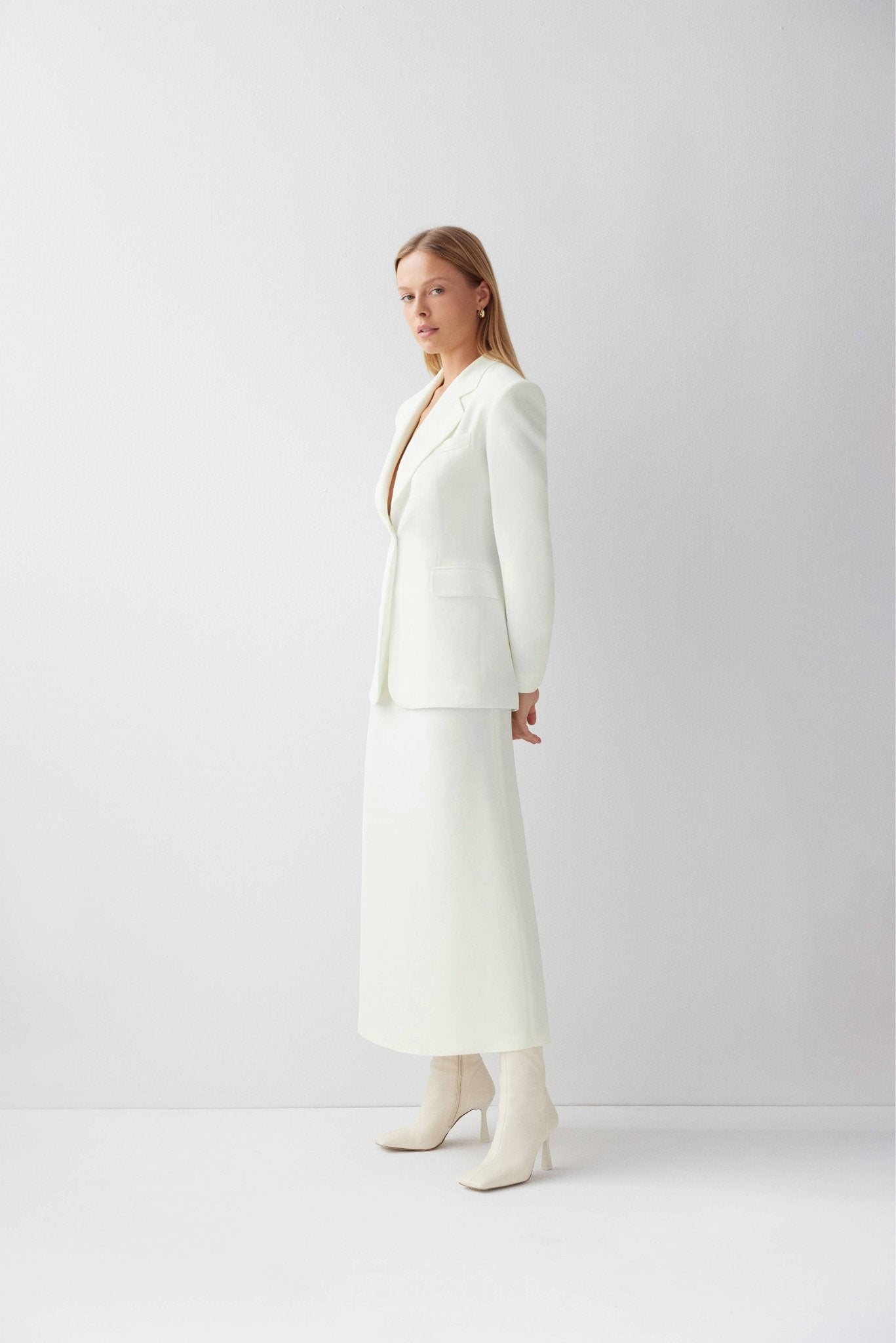Joie Jacket in White - Just Cool Beans