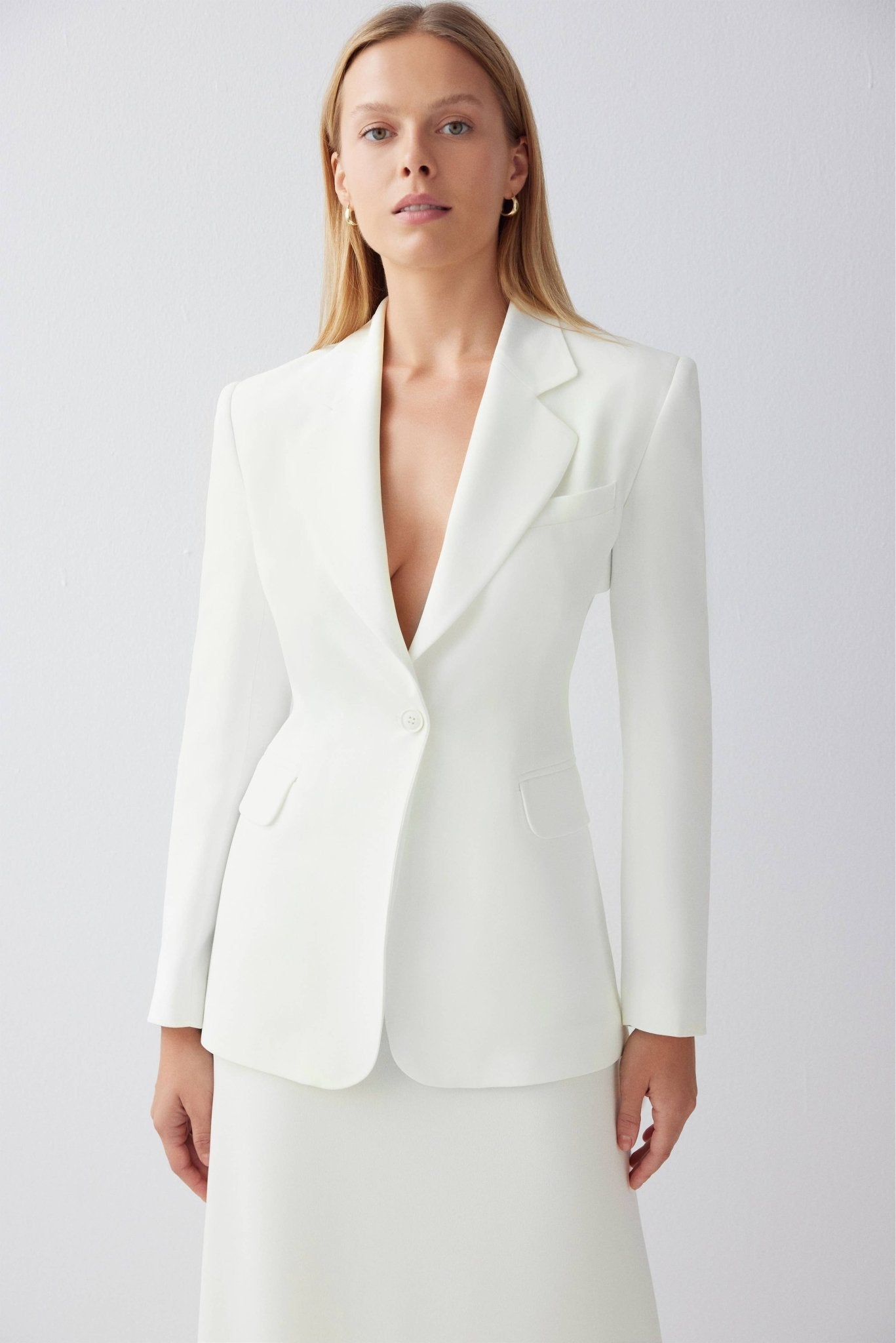 Joie Jacket in White - Just Cool Beans