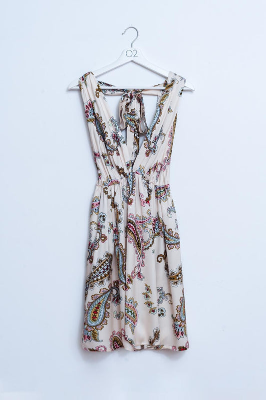 Mini sundress in paisley floral | Just Cool Beans — dresses