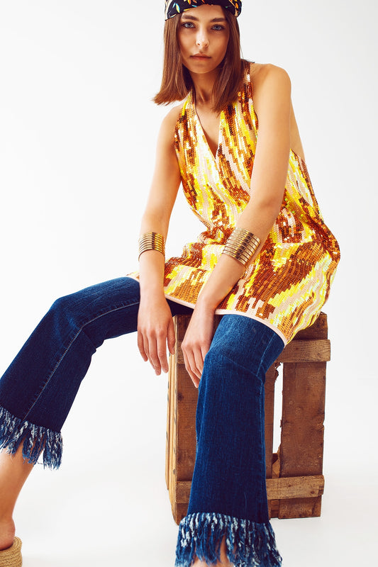 Party mini dress with sequins | Just Cool Beans — dresses