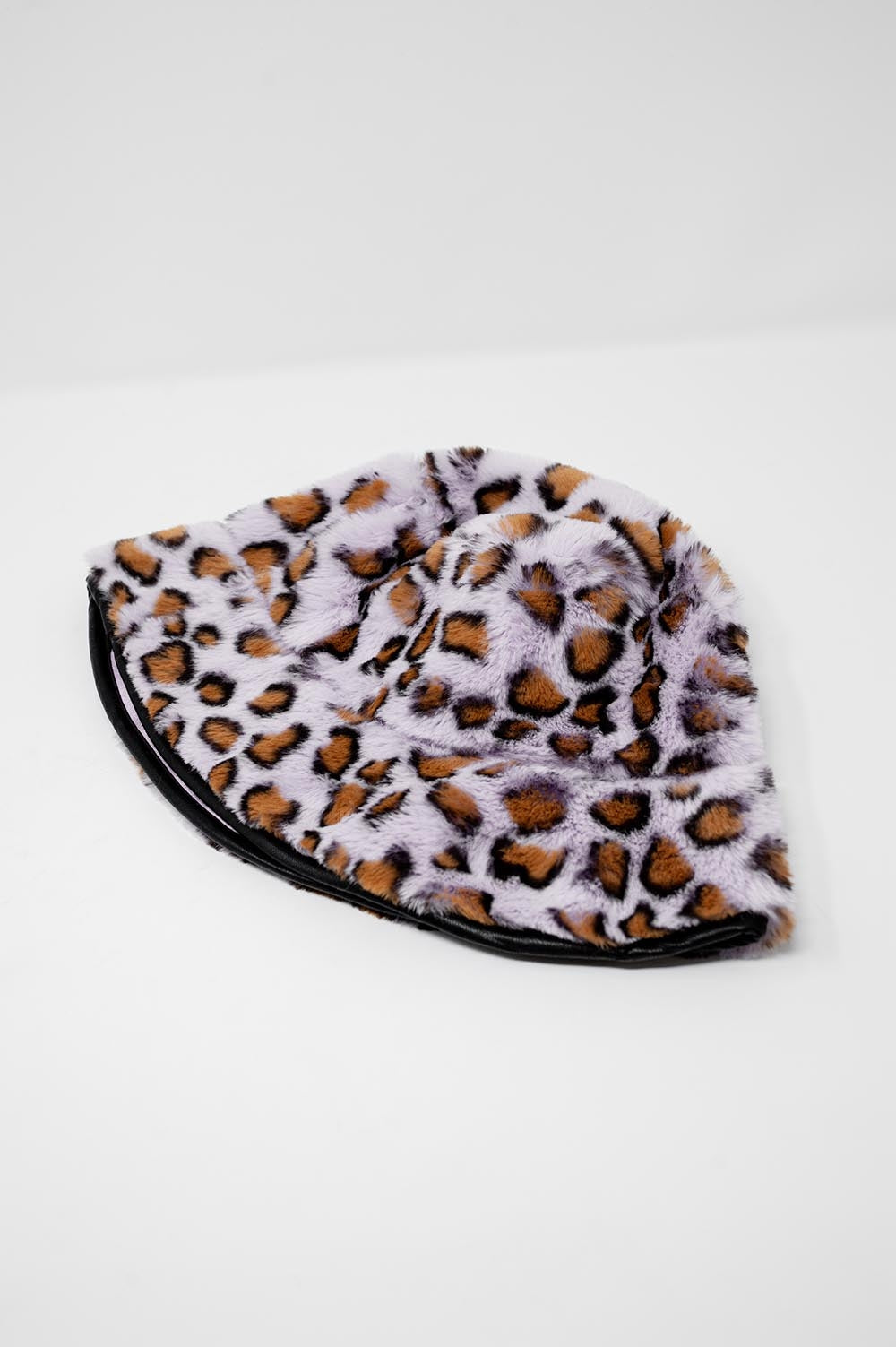 Purple bucket hat in animal print | Just Cool Beans