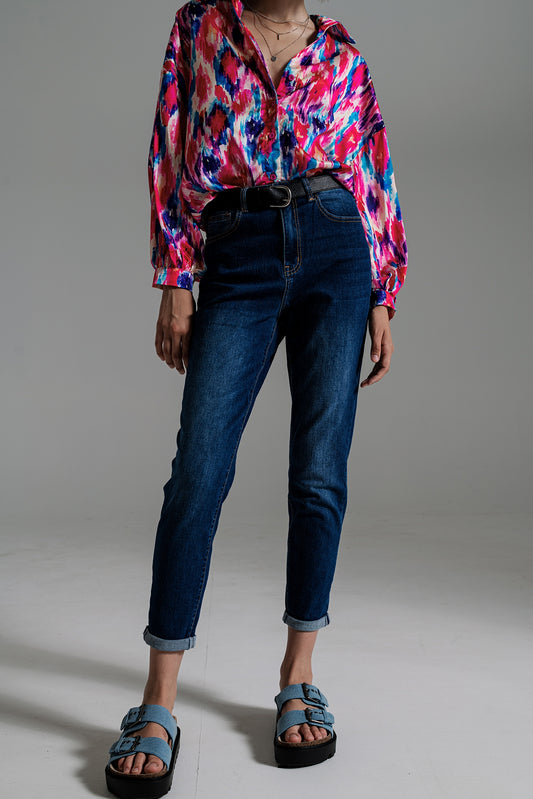 Regular leg basic jeans in mid wash | Just Cool Beans — jeans | the denim shop