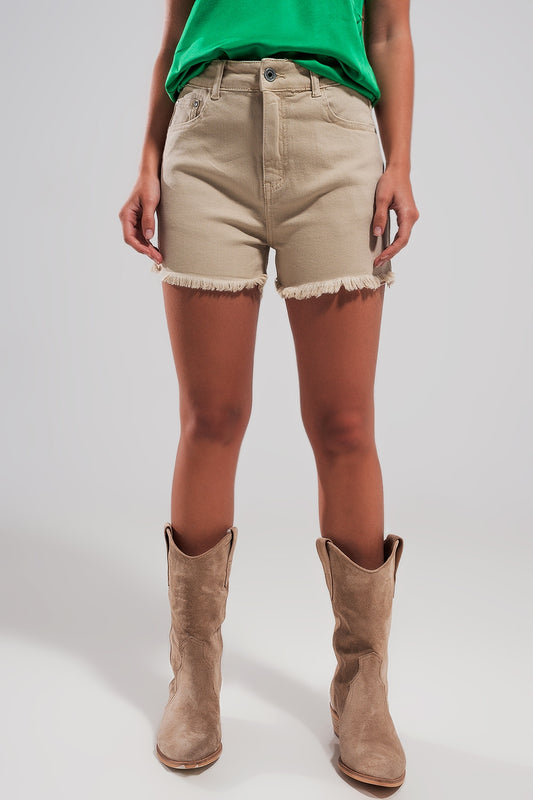 Shorts in beige | Just Cool Beans — jeans | bottoms