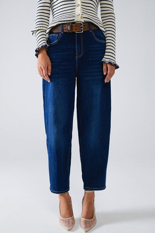 Wide leg mom jeans in mid wash | Just Cool Beans — jeans | the denim shop