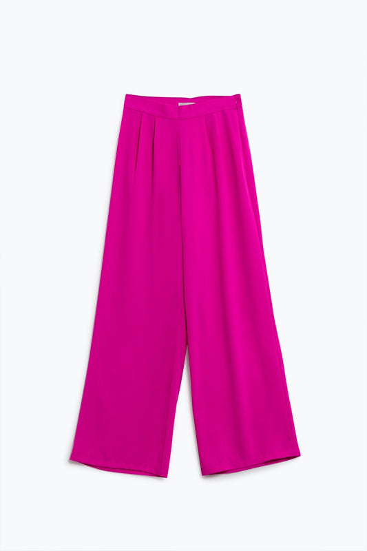 Wide leg purple pants | Just Cool Beans — pants | bottoms